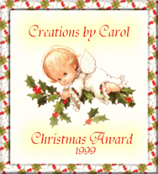 Carol's Creation Award