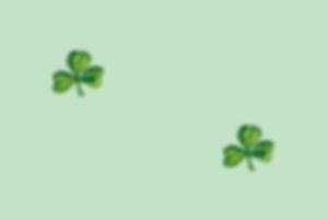 Mint Shamrock Background