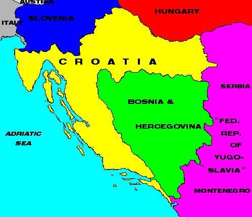 Current Map of HR and B&H