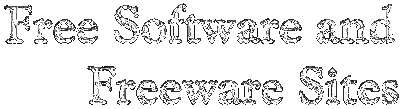 Free Software and Freeware Sites