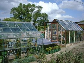 Greenhouses and cold frames