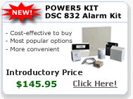 Alarm Kits with the most popular options to make it more convenient and cost-effective to buy all the products needed for most applications.