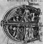 The Joshua initial from the Winchester Bible, The Medieval Soldier, Vesey Norman, page 203