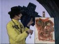 The Divine David finished painting a face
