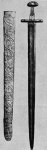 11th Century two-edged sword, The Medieval Soldier, Vesey Norman, page 78