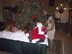 2001 Las Vegas Night, Molesting Santa