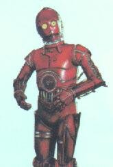 A Standard Cybot Galactica Protocol Droid.