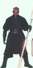 Darth MAul with saber ready. A good sized scan