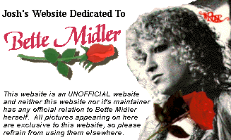 [josh's website dedicated to bette midler]