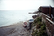 Boats on the Shore By The Apartments.