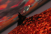 Lava mountian thingy