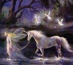 A Fairy and her Unicorn