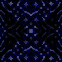 Fractal Blue 04