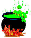 boiling cauldron