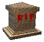 RIP gravestone