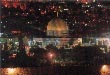 the dome of the rock night