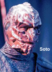 Soto - Lethean who stole the secret of The Sword of Kahless from Kor. - Tom Morga