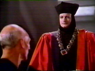 Picard successfully defended the human race against Q - John deLancie