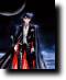 Tuxedo Kamen, backlit by moon