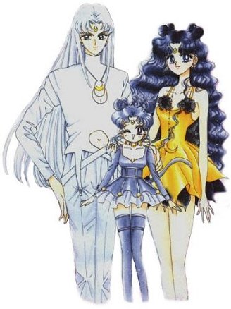 Artemis, Diana, and Luna -- human forms