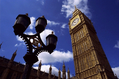 Big Ben Tower at Parliament House Westminster, London