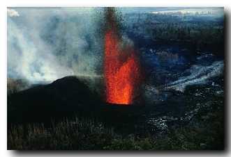 Mighty Kilauea Volcano