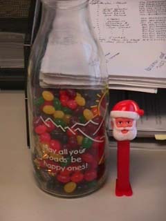 Do you have a Santa PEZ dispenser? I don't think so!