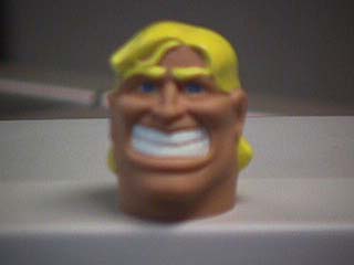 The magic Stretch Armstrong head