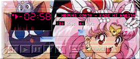 [My Chibi Usa Winamp Skin]