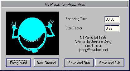 NT Panic Configuration Setting