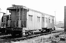 L&C bay window caboose #705 Robert L. Harris Photo