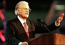 An AP Photo -- Billy Graham